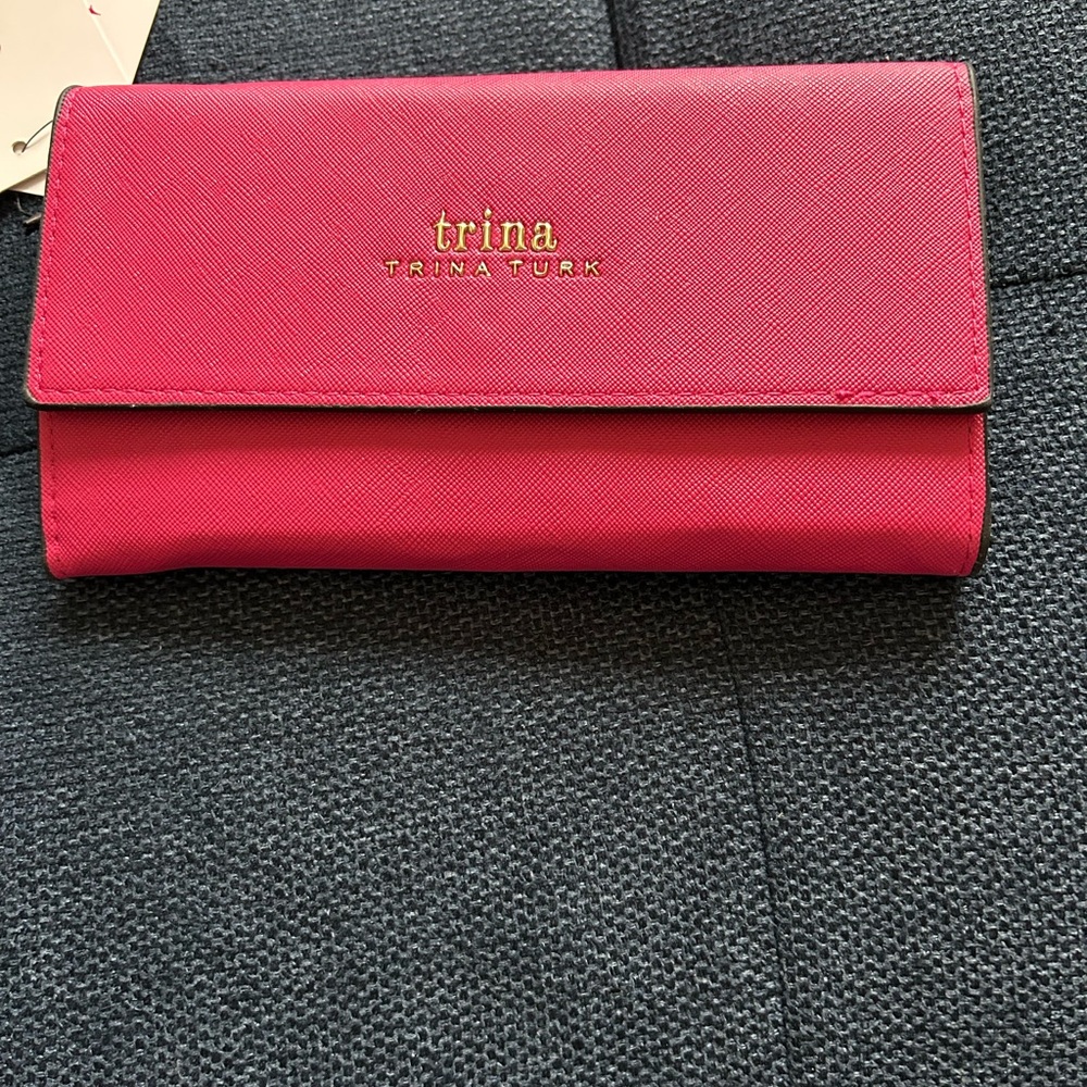 Trina Turk Fuchsia Clutch